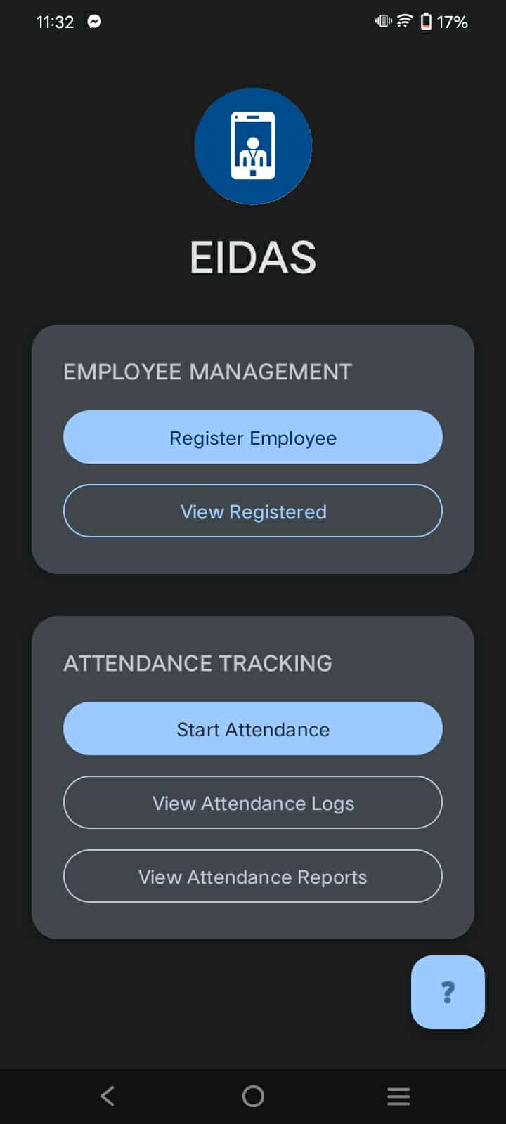 EIDAS Screenshot 2 - Multi-Factor Authentication